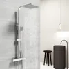 Acezanble Duschsystem mit Thermostat Duscharmatur Produktbild-Vorschau 1