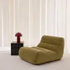 sweeek - Sessel mit Chenille-Bezug 1-Sitzer - Olivgrün Produktbild-Vorschau 3