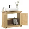 The Living Store Toaletní stolek  73x33x60 cm z masivního Náhled obrázku produktu 2