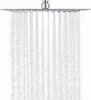 A close-up shot of a square shower head with water flowing out of it. Produktbild-Vorschau