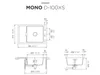 Schock Unterbau-Einbauspüle Mono D-100XS U Silverstone Produktbild-Vorschau 9