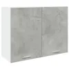 vidaXL Hängeschrank Betongrau 80x31x60 cm Holzwerkstoff Produktbild-Vorschau 9
