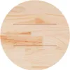 vidaXL Tischplatte Ø70x2,5 cm Massivholz Kiefer Produktbild-Vorschau 4