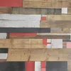 Runder Tisch Ø 110 cm – Modell Bazila aus rotem Holz Produktbild-Vorschau 2