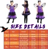 Costume da pipistrello per bambine, ideale per Halloween, Anteprima dell’immagine prodotto 5