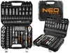 NEO TOOLS Klucze Nasadowe 110 el. 1/4" 1/2" Zestaw Narzędzi Podgląd zdjęcia produktu 1