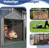 Gerätehaus Garagenzelt Carport Folienzelt Gartenschuppen Produktbild-Vorschau 3