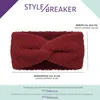 styleBREAKER Damen Stirnband Teddyfell Optik mit Twist Produktbild-Vorschau 5