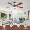 Sofucor 132 cm moderner Deckenventilator, Produktbild-Vorschau 4
