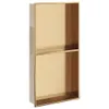 vidaXL Brodzik prysznicowy złoty szczotkowany 32x62x9 cm Podgląd zdjęcia produktu 4