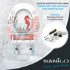 SANILO® WC sedadlo s mäkkým zatváraním a rýchloupínacím Náhľad obrázku produktu 7