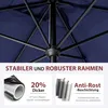 Sekey Sonnenschirm 300 x 200 cm Rechteckschirm Aluminium Produktbild-Vorschau 4