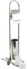 MSV Stand WC Garnitur WC Bürste aus Edelstahl 30x16,5x80cm Produktbild-Vorschau 4