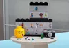 Boîte de collection LEGO® pour 8 minifigures - bleu Voir les images du produit 11