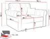 MIRJAN24 Schlafsofa Sofa Viva Roma I mit Schlaffunktion und Produktbild-Vorschau 6
