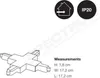 Nordlux 86079901, X-Verbinder, Weiß, Metall, Kunststoff, Produktbild-Vorschau 5