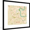 MuchoWow® Gerahmtes Poster Neuss - Karte - Vintage - Produktbild-Vorschau 1