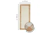 Wollteppich 80 x 300 cm in beige mit umlaufender Bordüre
 Produktbild-Vorschau