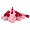 Drachen Kuscheltier 70cm – Plüsch Drache Kissen – Rot Produktbild-Vorschau 1