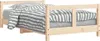 vidaXL Kinderbett 80x160 cm Massivholz Kiefer Produktbild-Vorschau 1