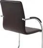 CLP 2er Set Besucherstühle Tira Kunstleder braun Produktbild-Vorschau 4