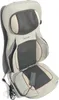 A massage seat cushion with a remote control. Voir les images du produit