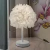 Nachttischlampen, Blumen-Tischlampe, Weiße Petalen Produktbild-Vorschau 4