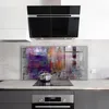 Spritzschutz aus Glas Küchenrückwand - Wandschutz für Herd Produktbild-Vorschau 2