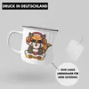 Trendation - Gaming Panda Emaille Tasse Kinder Geschenkidee Produktbild-Vorschau 4