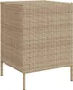 vidaXL Zahradní skříňka béžová 55x59x80 cm Poly ratan Náhled obrázku produktu 1