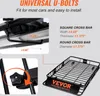 Dachgepäckträger Korb Auto Dachkorb Universal 1630 x 990 x Produktbild-Vorschau 6