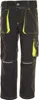 Kinderbroek, model Junior, maat 110/116, antraciet/geel, Productafbeelding-voorbeeld 1