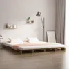 The Living Store Palettenbett Honigbraun 120x200 cm Produktbild-Vorschau 1