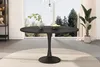 Uittrekbare eettafel, 100/140 x 100 x 75 cm, ovale eettafel Productafbeelding-voorbeeld 5
