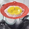 Multifunktionaler Silikondeckel für Topf - Rot Produktbild-Vorschau 4