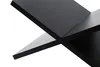IvoQ Bücherständer – Schwarz – X-Form – Holz – 33x29x19,5 Produktbild-Vorschau 8