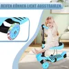 2-in-1 Kinder Roller Scooter mit Abnehmbarem Sitz Produktbild-Vorschau 5