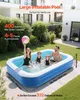 Vevor SSIP-01, 1514 litros, Piscina inflable, para niños y Vista previa de la imagen del producto 7