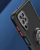 Samsung A12 Hülle, Ring Halter Ständer Matte Transluzent Produktbild-Vorschau 6
