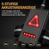 Brustlampe zum Laufen, 5 LEDs, 500 Lumen, 90° verstellbarer Produktbild-Vorschau 6
