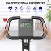 Skladací domáci trenažér, magnetická brzda, tichý chod, LCD Náhľad obrázku produktu 3