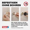 tesa MOON BLACK Handtuchhaken matt inkl. Klebelösung Voir les images du produit 15