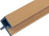 HOME DELUXE WPC Eckprofil SANO – Teak, 12 Stück | Produktbild-Vorschau 2