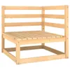 2-tlg. Garten-Lounge-Set mit Kissen Kiefer Massivholz Produktbild-Vorschau 3