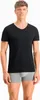 Puma Herren V-Neck Shirts 4er Pack Schwarz Black Baumwolle Produktbild-Vorschau 4