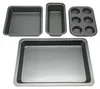 Relaxdays Backformen Set, 4-tlg., Muffinblech, Kastenform, Produktbild-Vorschau 9