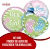 Gender Reveal Wimpelkette Rosa 4–5 m – süße Deko für Produktbild-Vorschau 6
