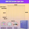 DIY Smarte Lichtervorhänge 400-LED-Lichterkette mit Produktbild-Vorschau 13