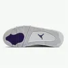 Air Jordans 4 Retro 'Purple Metallic EU: 40.5 Produktbild-Vorschau 4
