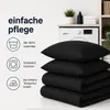 Komfortec Premium Bettwäsche 155x220 cm Bettbezug + 40x80 Produktbild-Vorschau 10